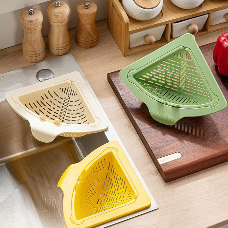 ✨Magnetic Suction Space-Saving Corner Sink Strainer